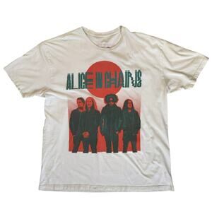 Alice In Chains 2022 Concert T Shirt Large American Tour Tee Rock Band Merch SEE